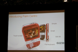 Illustration for article titled Palm Centro Launch Event (The Treo for Hobbits)